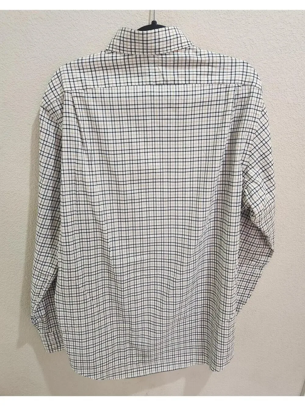 Polo Ralph Lauren Large Button-Down Shirt Plaid Long Sleeve Classic Fit Cotton